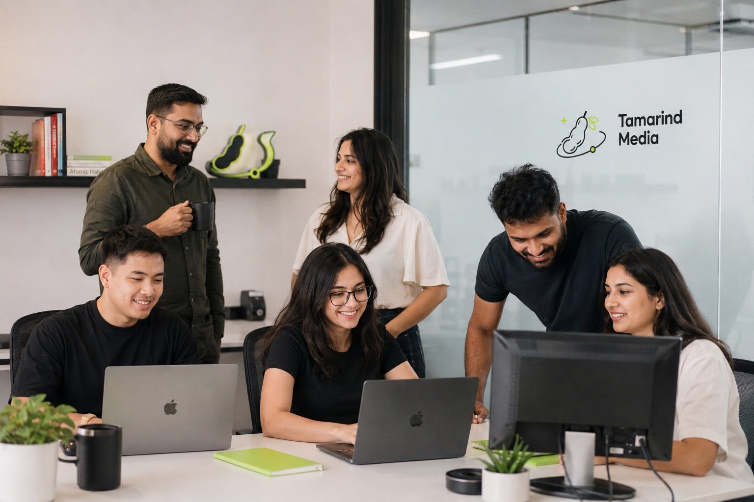 The Tamarind Media team at work